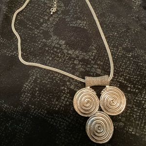 18" Silver Heirloom necklace